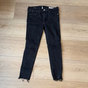rag & bone Black Skinny Jeans
